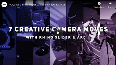 7 Creative Camera Moves with Slider + Arc II